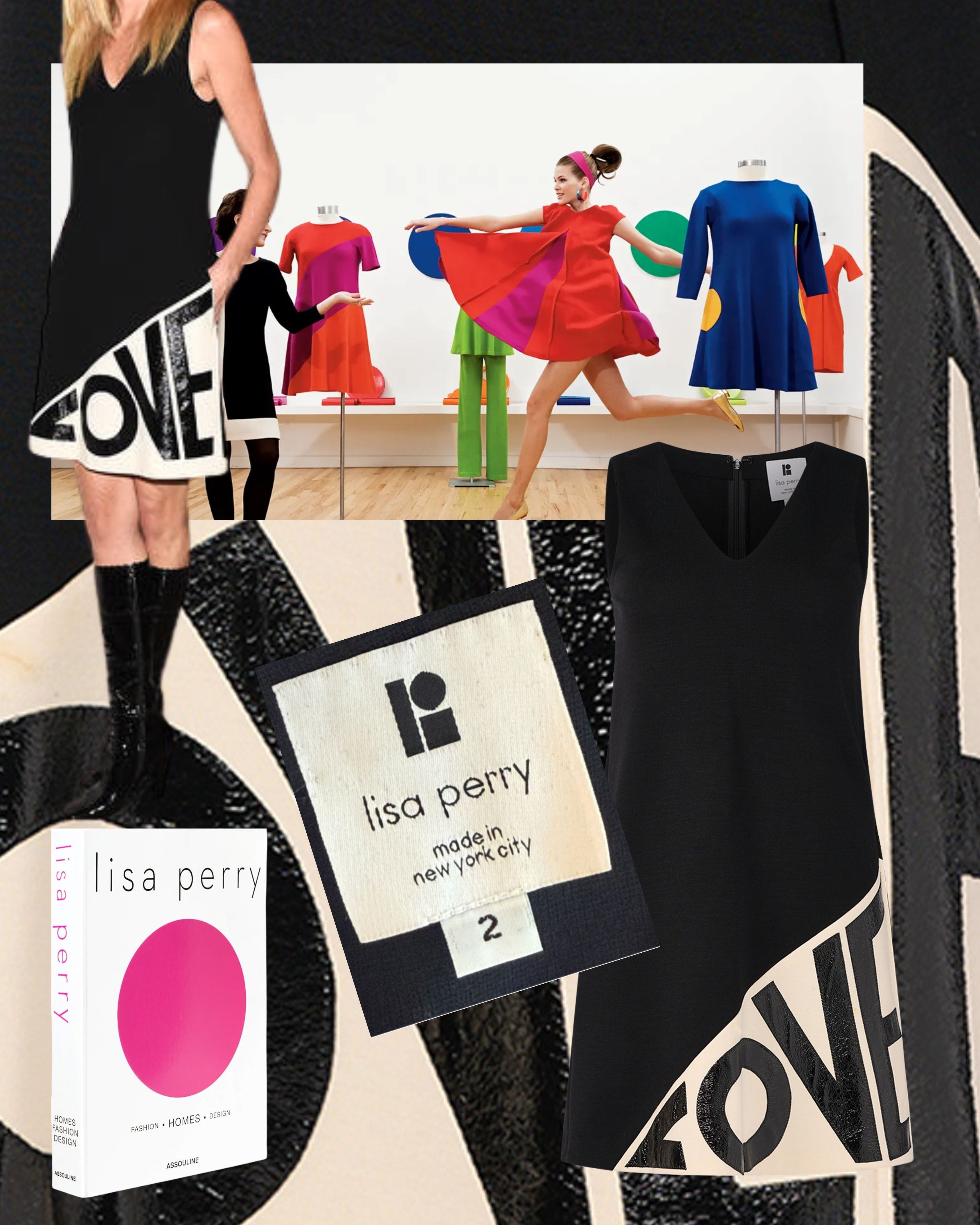 2010s Lisa Perry Leather Accent Dress