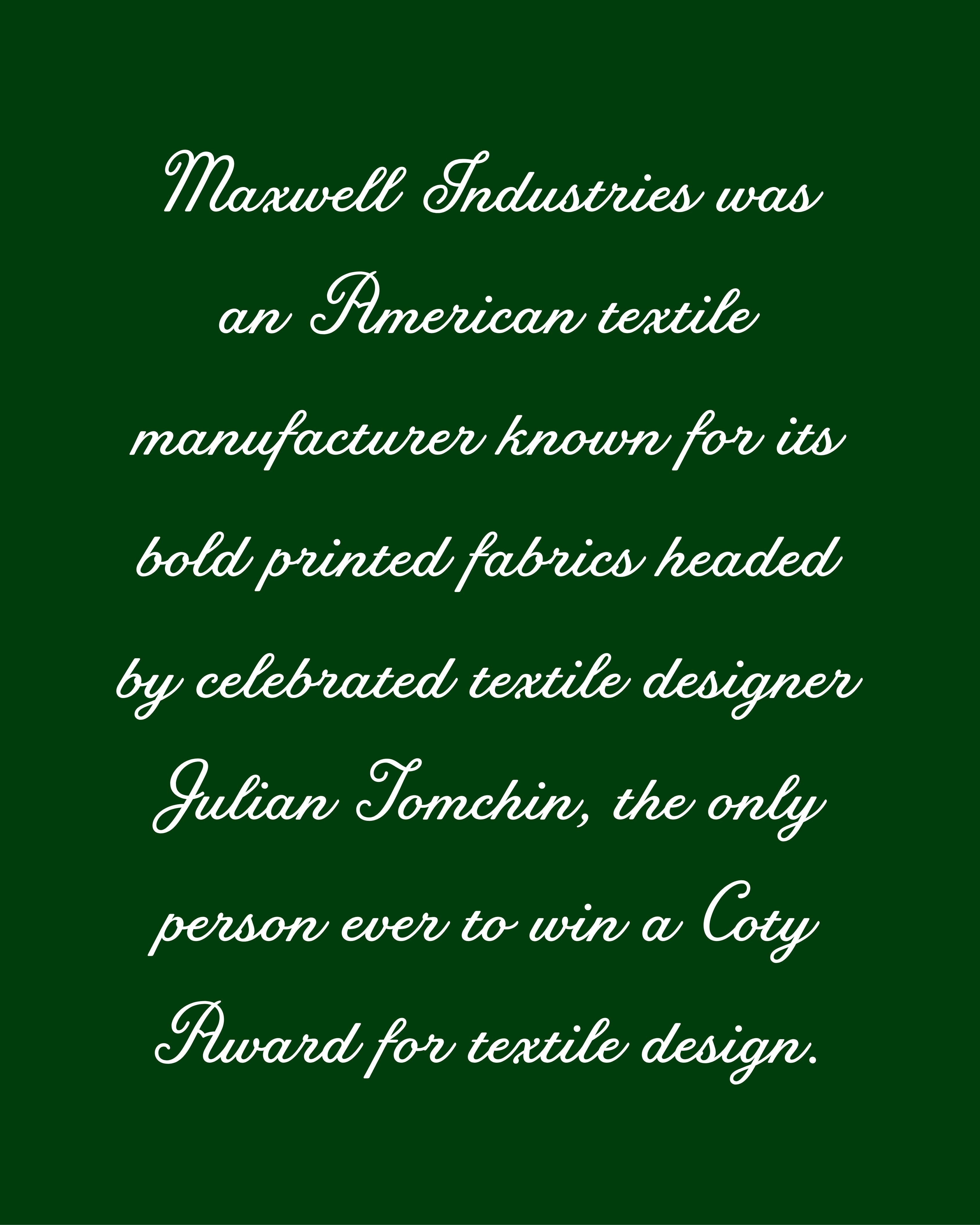 ’70s Maxwell Industries Orange Maxi Skirt