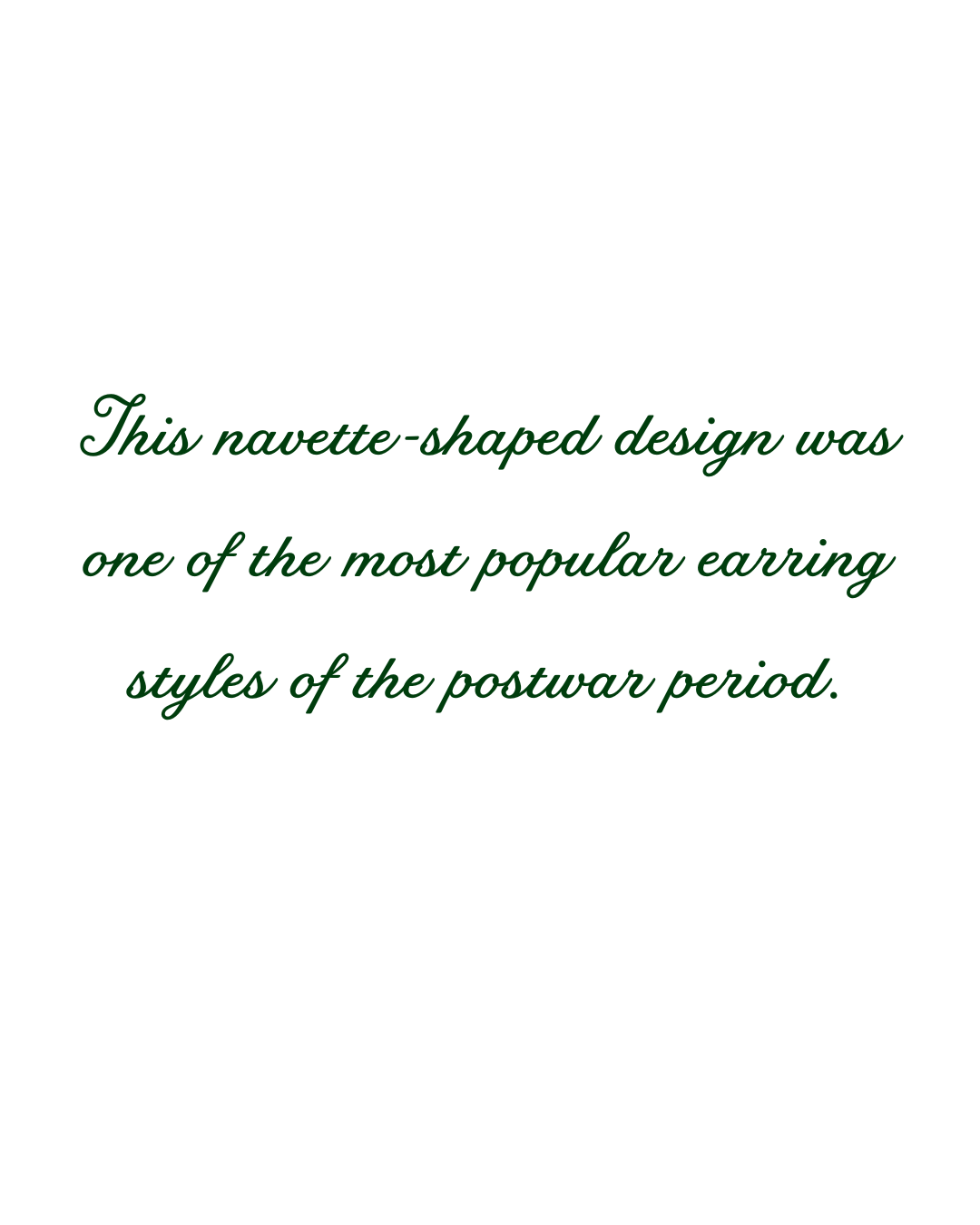 Mid-20th-Century Weiss Earrings