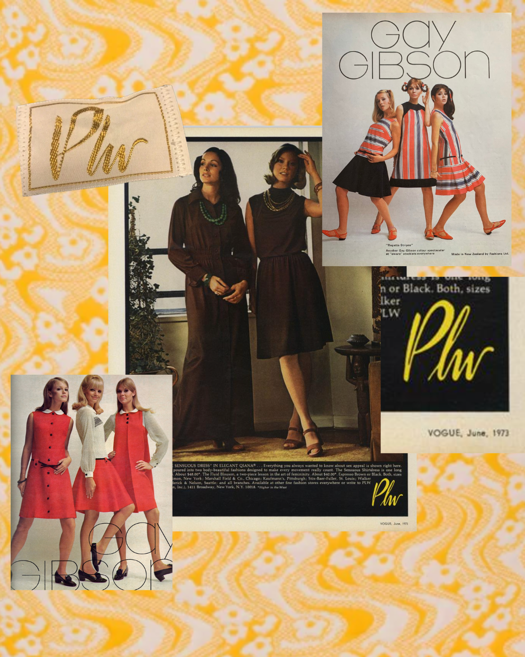 ’70s PLW Coat and Dress Set