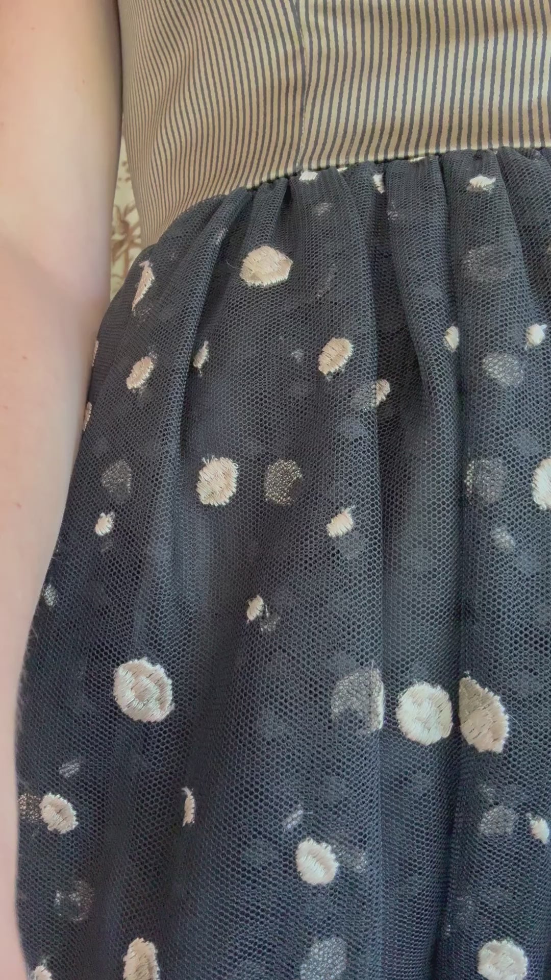 1980/90s Mr. Beene Polka Dot Mini Dress